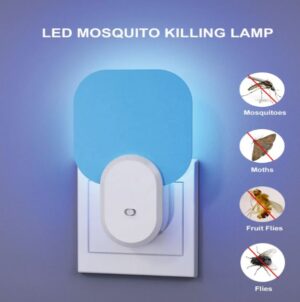 UV flying insects Electric Mosquito Killing Lamp Plug-in Lamp with Glue paper